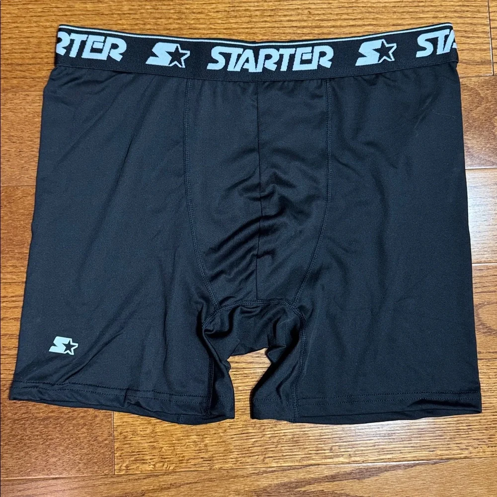 2/$10 Men’s Large STARTER Boxer Briefs - Black, Gray, Neon Yellow